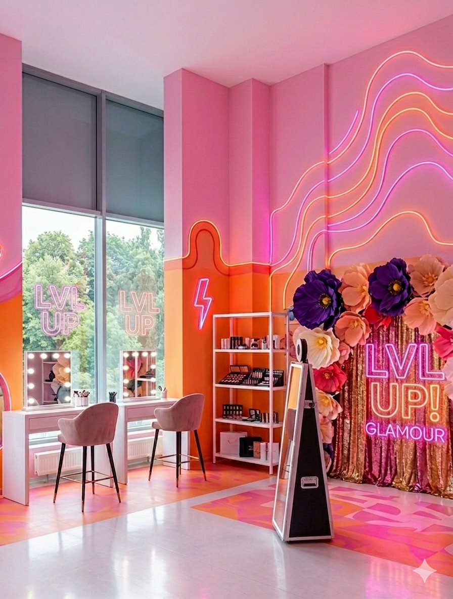 Glam bar